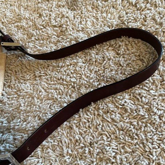 Fendi Zucca Mamma Forever Baguette Beige Shoulder Bag with Dustbag - Picture 13 of 16